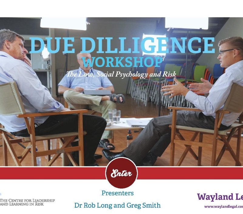 CLLR - Due Dililgence Workshop Module 13